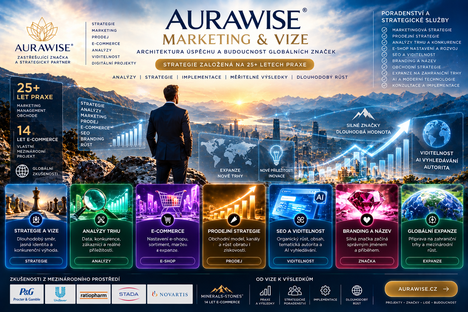 AURAWISE Marketing | Strategie, prodej, e-shop a SEO poradenství